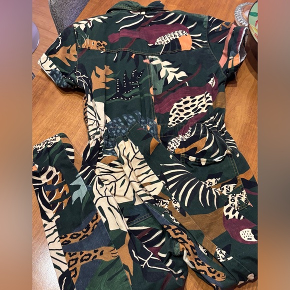 FARM Rio Multicolor Jumpsuit size M - Picture 4 of 4